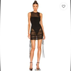 NWT OW Collection $110 Sandy Cover Up (black) size XL